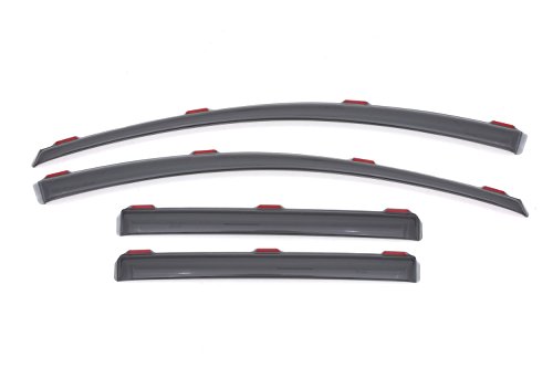 Lund 184141 Ventvisor Elite Side Window Defectors, 4-Piece Set For 2007-2014 Ford Edge #TOP21