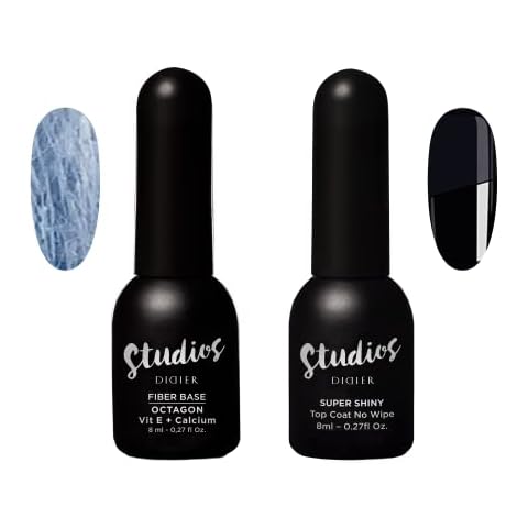 Didier Lab - Fiber Base y Top Coat Semipermanente Cover