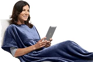 Travelrest® 4-in-1 Premier Class Travel Blanket with Zipped Pocket - Soft & Luxurious - Also Use As Lumbar Support or Neck Pillow (Includes Stuff Sack)