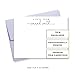 Personalized Stationary Note for Women Men, A Note From Script Custom Stationery Set, Handmade Flat Note Cards and Envelopes