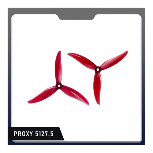 Hélice Proxy 5127.5 tripale haute précision Pablo Flor pour drone FPV freestyle