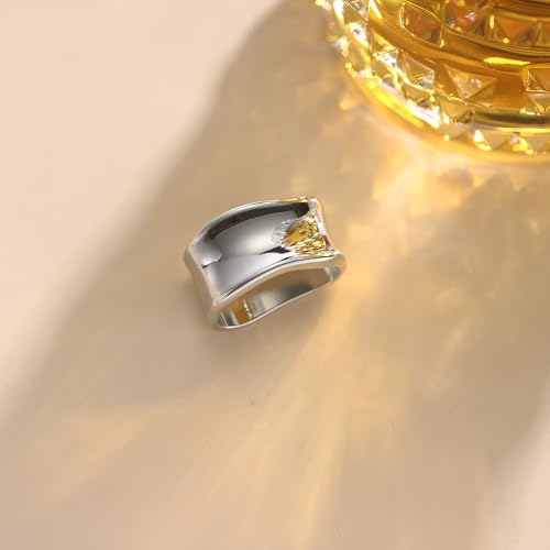 Image of Dainty Oblate Silk Scarf Ring Brooch for Women Minimalist Geometric Shawl Scarves Buckle Wrap Clasp Clip Rings Brooches Fashion Dress Accessories Jewelry
