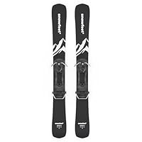 Snowblades Buzz Noir/Blanc 99 Cm – Avec Fixations, Neufs