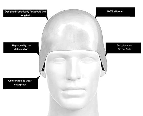 Image of AASA Swimming Pool Inflatable Accessories for Kids and Adults Swimming Bath Tools for Summer (Swimming Cap)