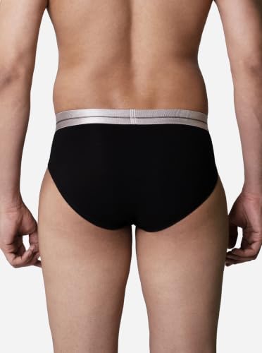 Image of VSTAR SG 04 Men's Cotton Elastane Brief with Metallic Waistband