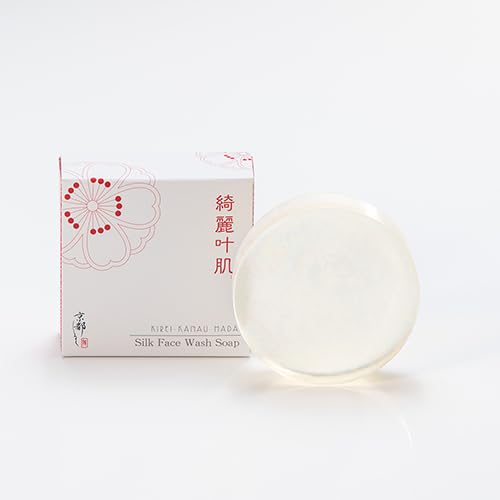 Amazon | 綺麗叶肌枠練り洗顔石鹸 | 京都シルク | 洗顔せっけん 通販