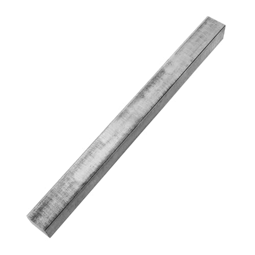 Barre carrée en acier 1045 de 25 mm uxcell pour machines et bricolage