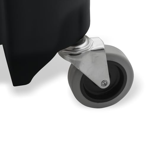 Image of SPARTA 7690403 Omnifit Plastic Mop Bucket For Cleaning, 35 Quarts, Black
