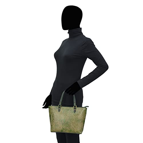 Image of Anuschka Women's Original Hand-Painted Genuine Leather Medium Tote