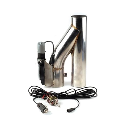 Kit Découpe Échappement Électrique Tuyau Y Inox 2 2.5 3 Pouces pour Embout Clapet Valve