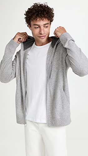 Vince Men's Full Zip Cashmere Hoodie4