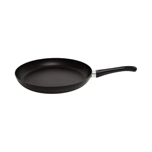Image of Scanpan Classic Plus 12.5 inch Nonstick Fry Pan – Compatible with Gas and Electric Stovetops, Metal Utensil Safe, Oven Safe to 500°F, Dishwasher Safe, Black