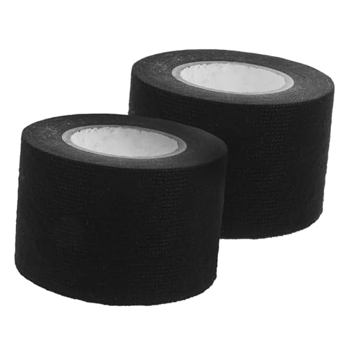 BELLIFFY 2 Rolls High Temp Wiring Loom Tape Cloth Tape for Car Wire Harness Low Temp Resistance Abrasion Resistant for Electrical Projects