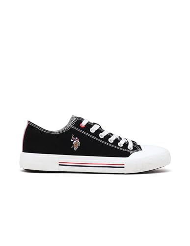 Image of U.S. Polo Assn. Men's Shoe |Drew 2.0|Black Stylish Casual Sneaker