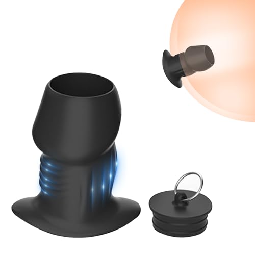 BDSMJOY Anal Tunnel Plug mit Stecker,Analplug für Paare Frauen Männer,Buttplug Spekulum Plugs Sexspielzeug Analspielzeuge Fisting erotisches Sexspielzeug für Paare extrem Sex (XL)