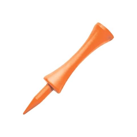 Longridge 50mm Orange Plastic Golf Tees Cover