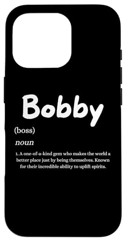 Bobby Definition Uplifting �p�[�\�i���C�Y �{�u�E�{�r�[�p �X�}�z�P�[�X iPhone 16 Pro �p
