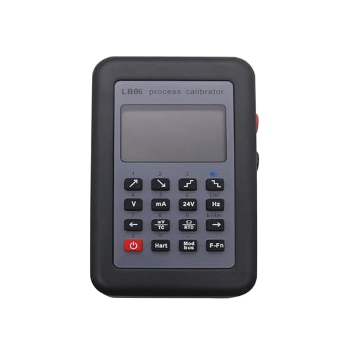 NURII LB06 Multifunction Process Calibrator, 0-24mA 0-11V/ MV, Signal Generator with Hart Modbus Function