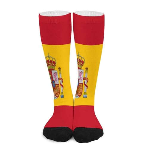 Women's Sport Baseball Compression Socks, Athletic Dress Decor Socks