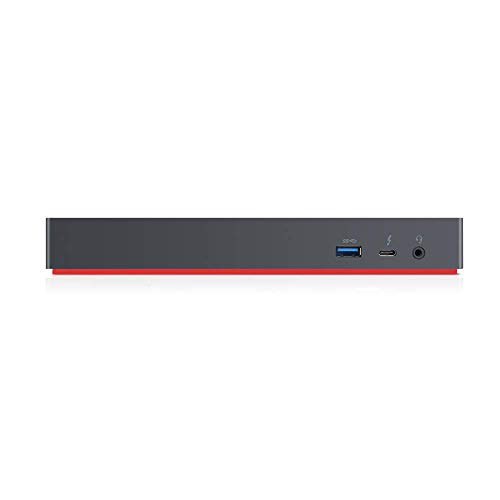 Image of (Renewed) Lenovo ThinkPad Thunderbolt 3 Dock Gen 2 - US - for Notebook - 135 W - USB Type C - Thunderbolt - Wired Warning: This product can expose you to chemicals including Lead, which is known to the Stat