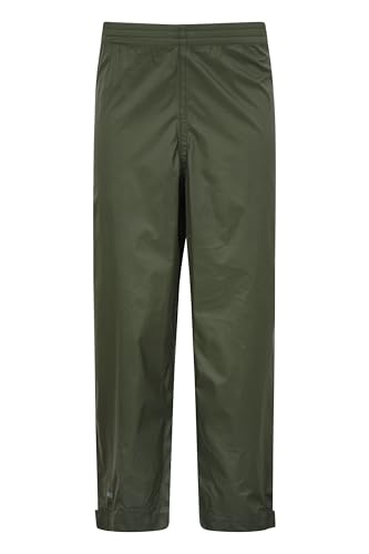 Mountain Warehouse Pakka Kids Waterproof Over Trousers Khaki (01) Kids Size...