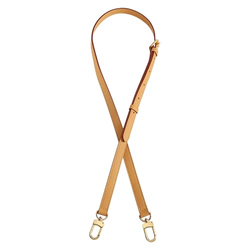 Genuine Vachetta Leather Shoulder Bag Strap Crossbody Replacement Adjustable for Speedy Handbag or Purse