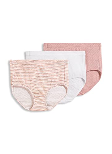 Image of Jockey Women's Underwear 100% Cotton Elance Breathe Brief - 3 Pack