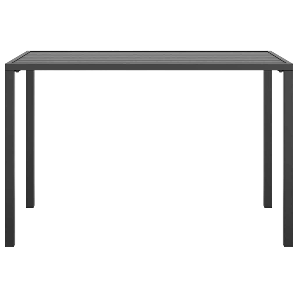 vidaXL Tavolo da Pranzo da Giardino Antracite 110x54x70 cm Acciaio, Tavolo da Giardino, Tavolo da Pranzo, Tavolo da Esterno, Tavolo, Tavolo da Patio