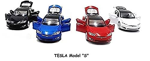 Image of Alloy Car Model Diecasts Metal Toy with Sound /Light /Pull-Back Off-Road Vehicles Car Model Collection Kids Toys Gift Multicolor Pack of 1 (1: 32 Model S)