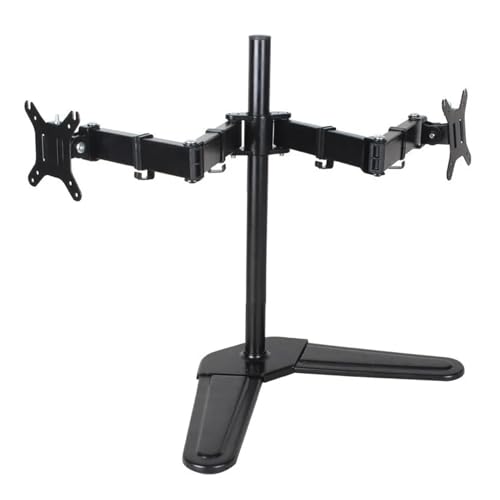 Support de bureau pour double écran inclinable et rotatif DZ18 - 6