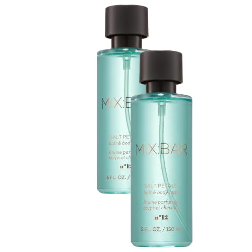 MIX:BAR Salt Petals Body Spray &amp; Hair Mist for Women, Paraben-Free, Vegan &amp; Cruelty-Free, 5oz (Pack of 2)
