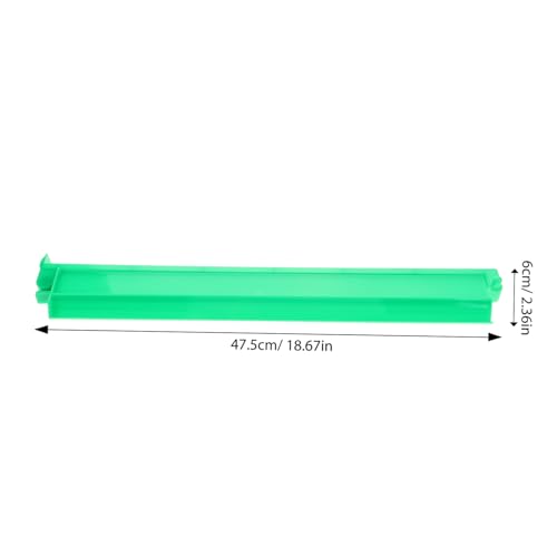 Règle de mahjong plastique avec poussoir intégré pour un alignement parfait - 2