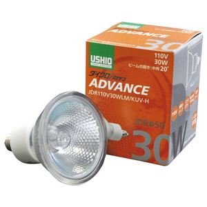 新品 15個ウシオ ダイクロハロゲン 30WJDR110V30WLM/KUV-H Amazon | （まとめ） ウシオライティング ダイクロハロゲンアドバンス