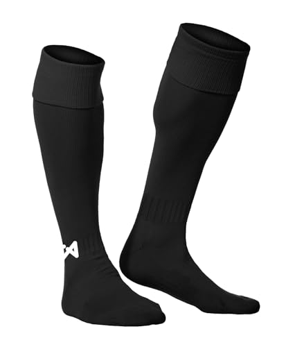 Asioka 200/10 Medias de Fútbol, Sin género, Negro, 42-45