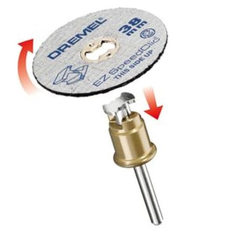 Dremel SC456B EZ SpeedClic Metal Cutting Wheels 38 mm (12 pcs)