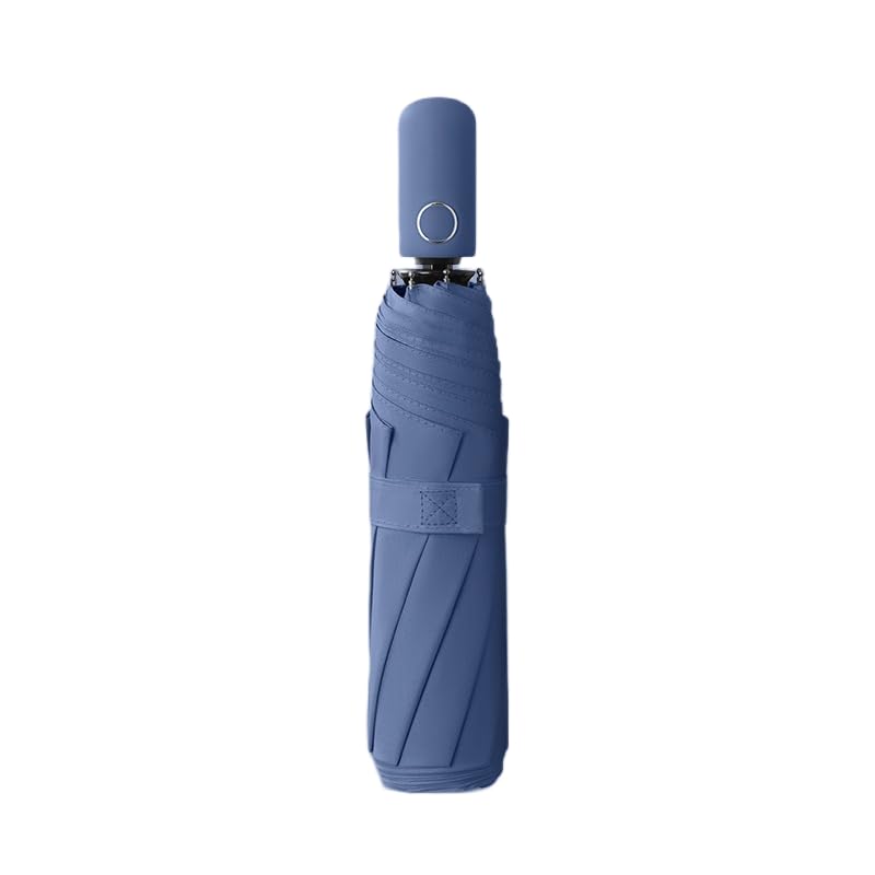 erised's bifrost Ombrello pieghevole da viaggio compatto Apertura/chiusura automatica Maniglia Strato di rivestimento Blocco tessuto/Anti UV UPF 50 golf portatile/Pioggia Sole/Uomini Donne Bambini