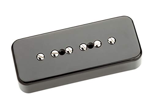 Seymour Duncan SP90-2 Hot P-90 Soapbar Neck Pickup – Black – Ceramic Magnet for Extra Punch