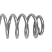 Rubicon Express RE1377 Rear Coil Spring for Jeep JK