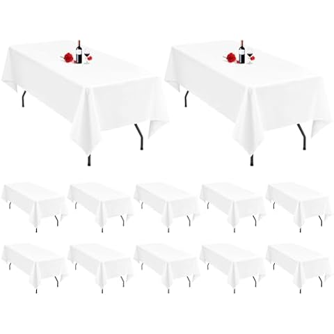 Nappes Blanches Lumaycens 12 pièces Cover