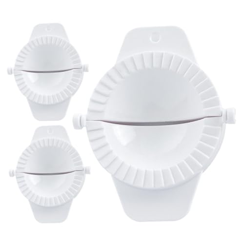 Ciieeo 3pc Dumpling Maker Press Machine Manual Dough Presser for Dumpling Wrappers