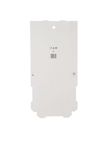 Miniatura 6 de 12" x 12" x 2" Cajas de Pizza de Cartón Blanco Sin Impresión (50 Cajas) - AB-238-1-01