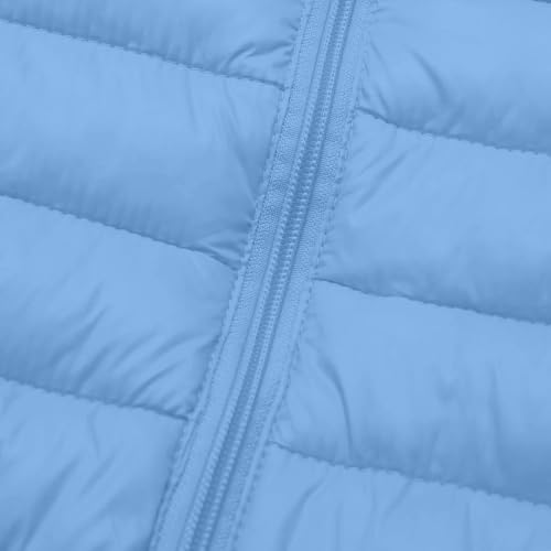 Qedqyi Girls Winter Coat Lightweight Warm Puffer Jackets with Pockets - image 5