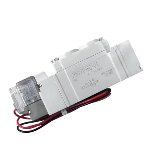 Distributeur SY5120-6LZD-01 basse consommation 12V DC avec voyant LED