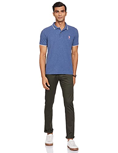 Image of Peter England Men's Slim Casual Pants