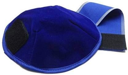 MANAV Acupressure Magnetic Knee Belt For Pain Relief Knee, Calf & Thigh Massager (Blue)