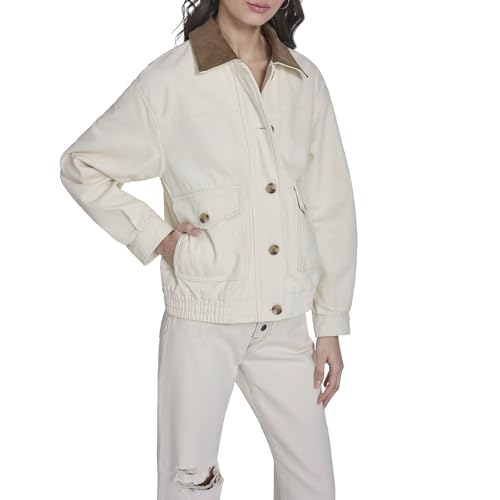 Image of Levi's Women's Relaxed Fit Cotton Bomber Jacket