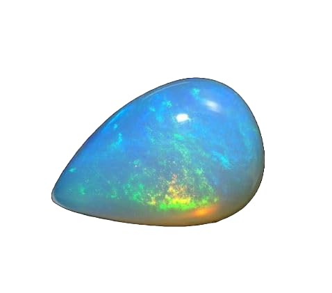 Cabochon en opale de feu naturelle pour créer vos propres bijoux bohèmes chics