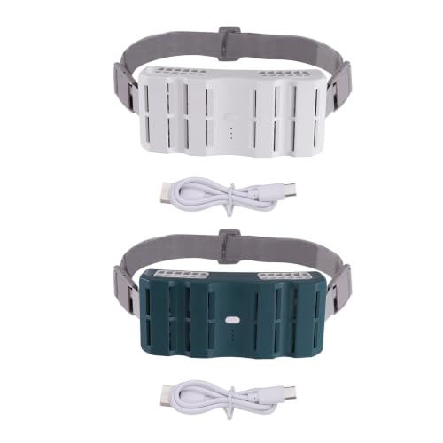 Ventilador de clip para cinturón regulable y portátil con batería de alta capacidad 7