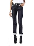 Diesel Bootzee-St 0881K Jean coupe droite Bootcut pour femme, bleu foncé, 25W / 34L