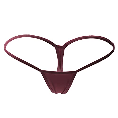 Image of ETAOLINE Women's Low Rise Micro Back G-string Tiny Thong Panty